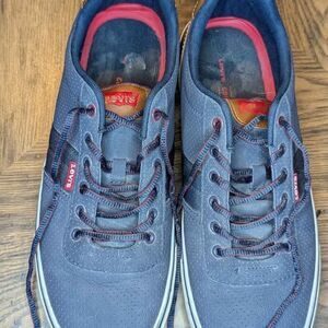 Levi's Men's Miles Perf Synthetic Leather Casual Lace-up Sneaker Shoe Size 13